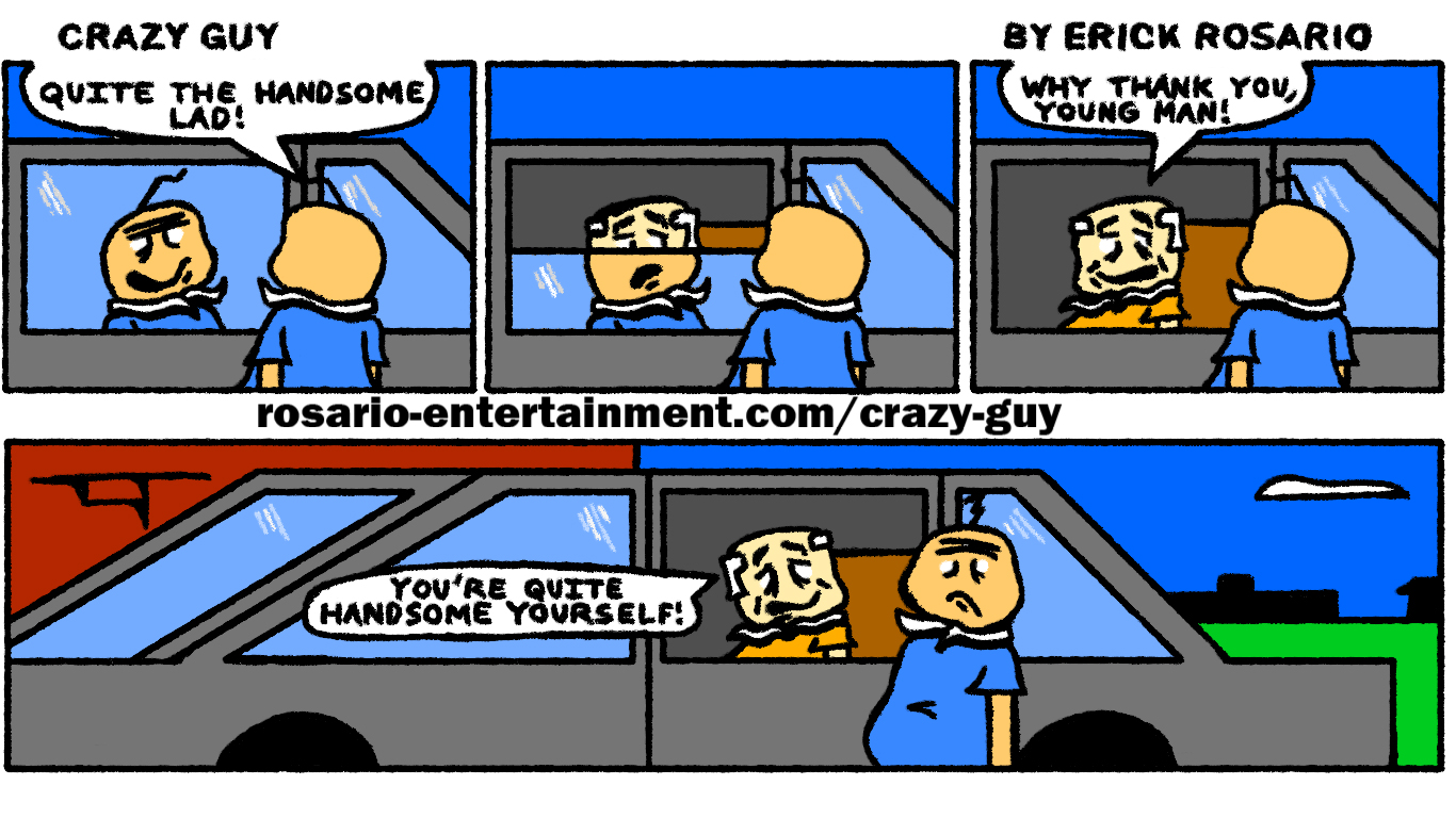 Crazy Guy's Mirror