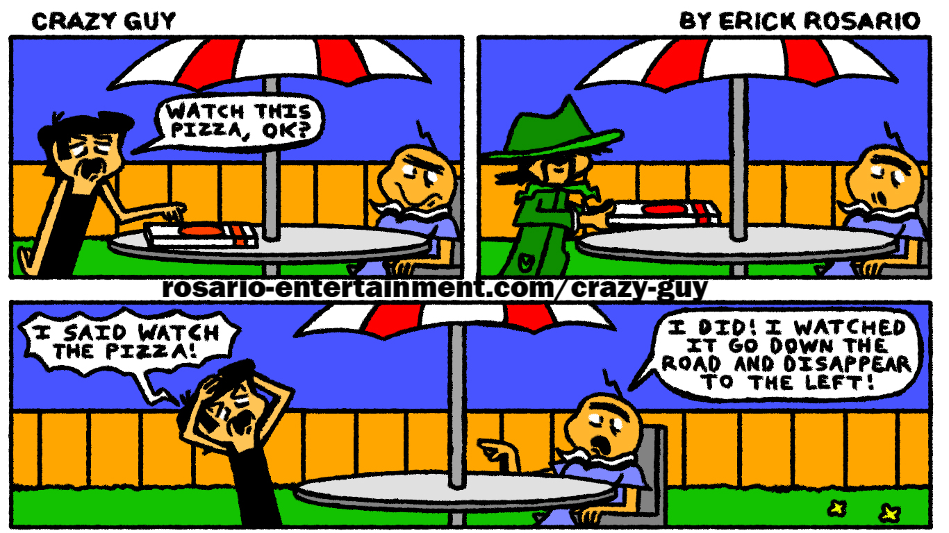 Crazy Guy on the Watch
