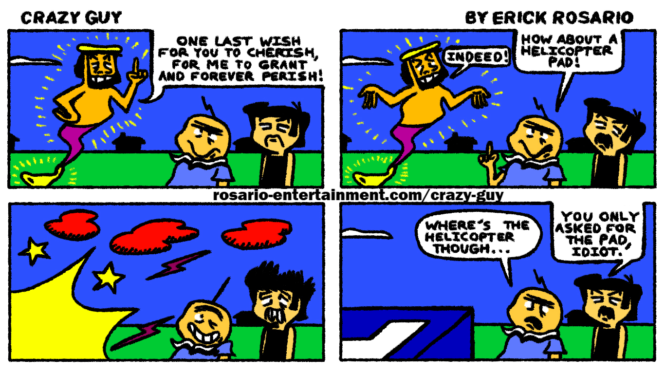 Crazy Guy in a Bottle